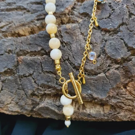 Collier double face inversé