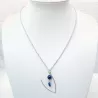 Collier pendentif décalé