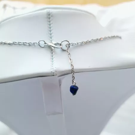 Collier pendentif décalé