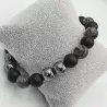 Bracelet en pierres rondes