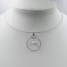 Colliers "ras du cou" couleur argent