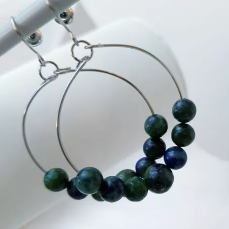 Boucles d'oreilles crochets créoles