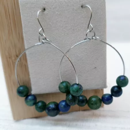 Boucles d'oreilles crochets créoles