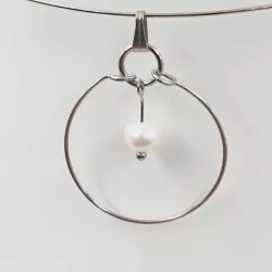 Colliers "ras du cou" couleur argent