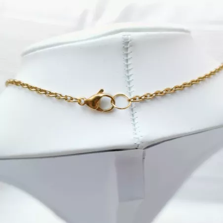 Collier pendentif asymétrique