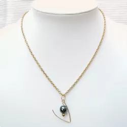 Collier pendentif asymétrique