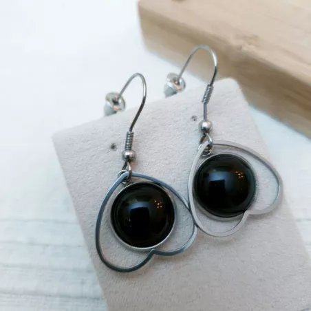 Boucles d'oreilles coeurs
