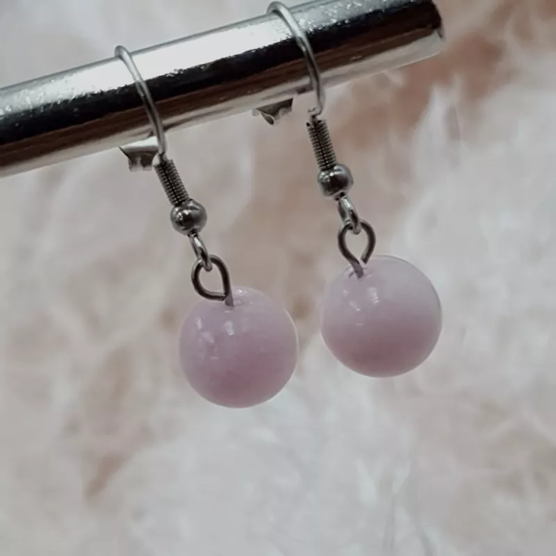 Boucles Physalis – Rhodonite – vue 15