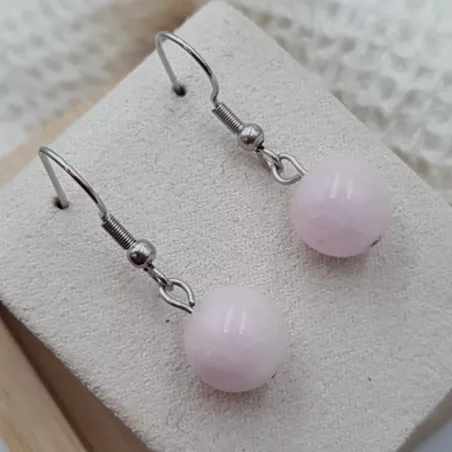 Boucles Physalis – Rhodonite – vue 17