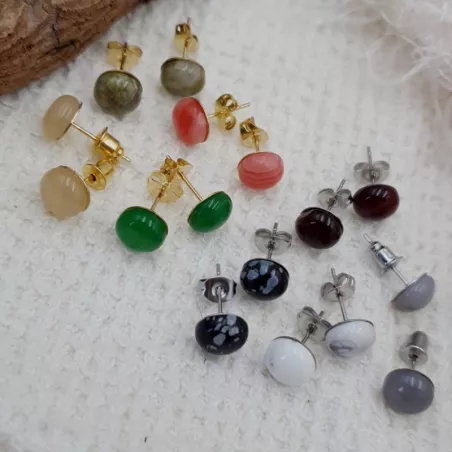 Boucles Clous Dryade