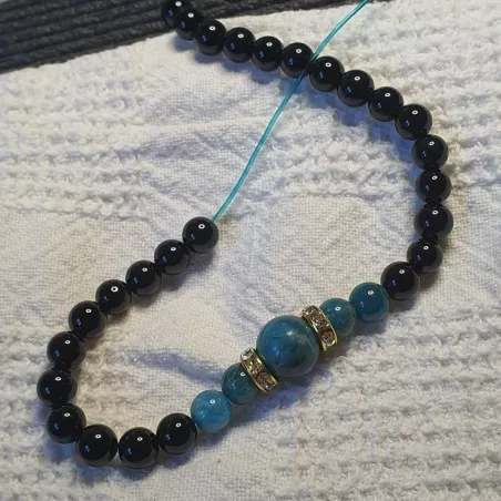 Bracelet extensible BlueFlash sur commande