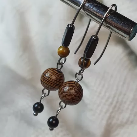 Boucles crochet Aniba