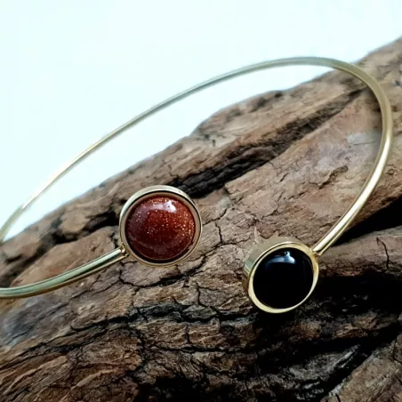 Bracelet jonc Georgette