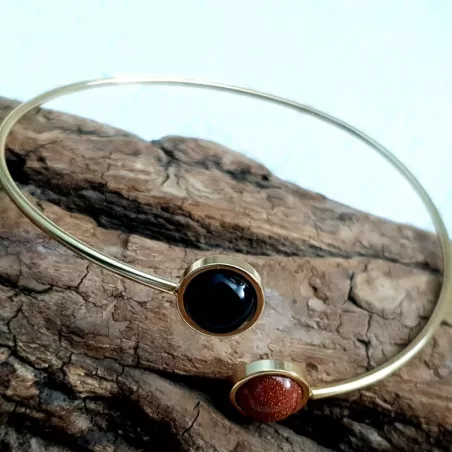 Bracelet jonc Georgette