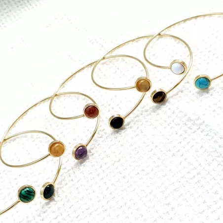 Bracelet jonc Georgette