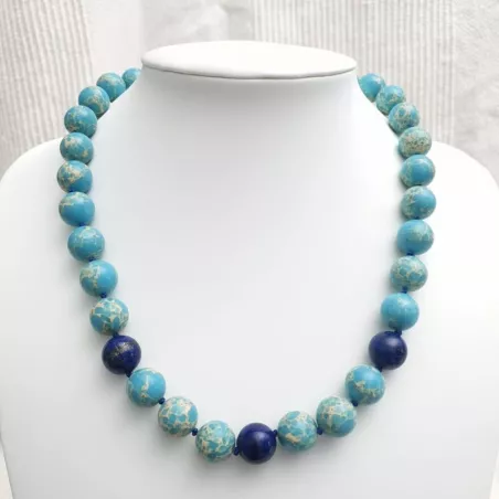 Collier Bleu magique
