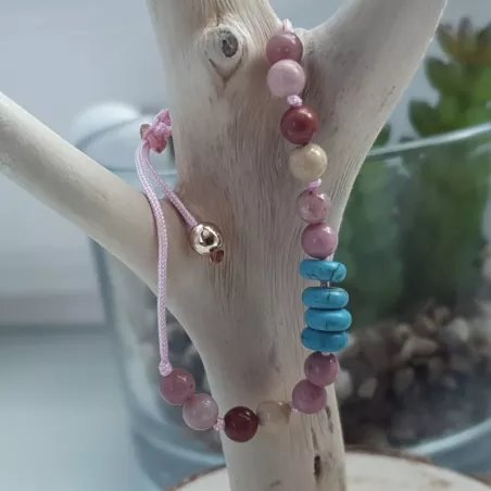 Bracelet Anno rhodonite