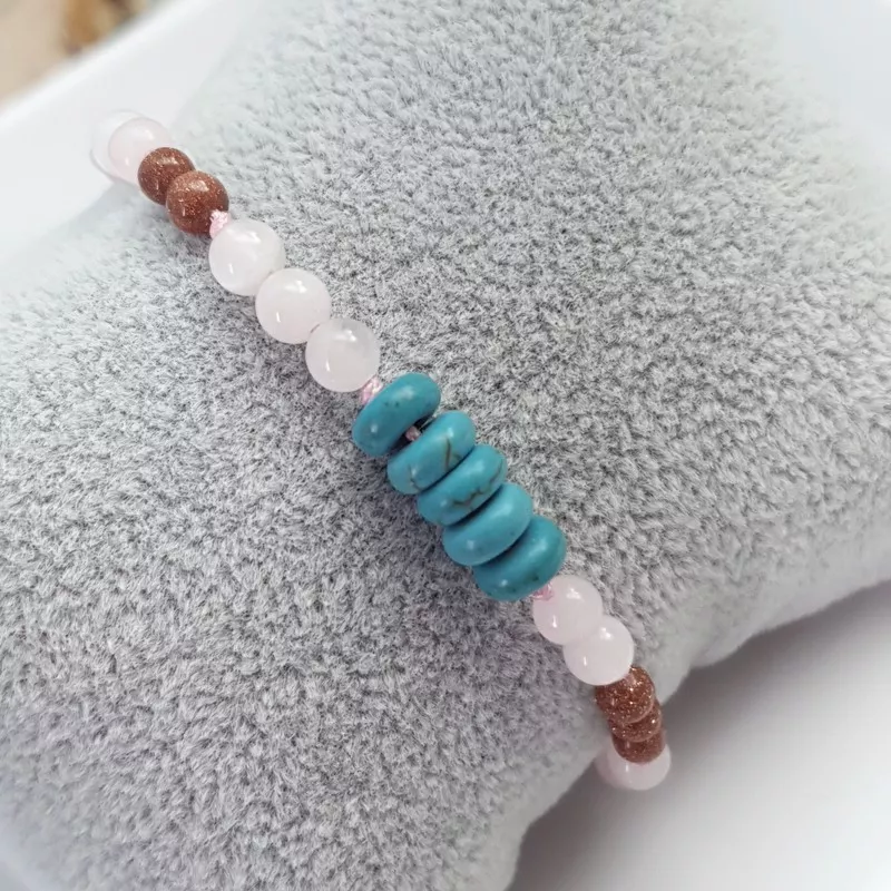 Bracelet Anno quartz rose