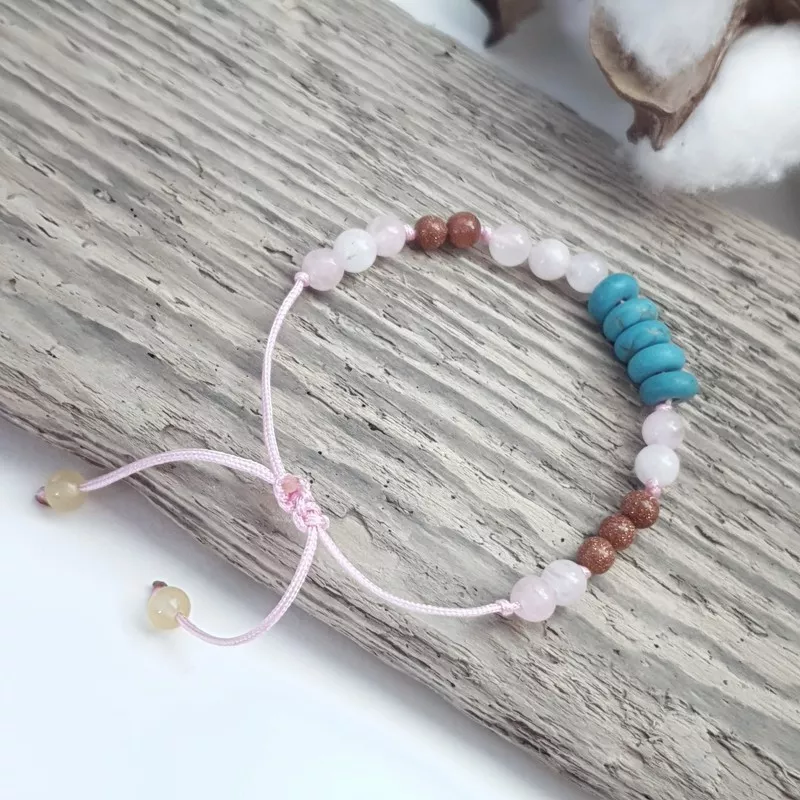 Bracelet Anno quartz rose