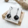 Boucles d'oreilles en acier inoxydable