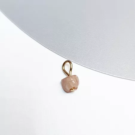 Pendants de piercing Zeta acier inoxydable et pierre naturelle