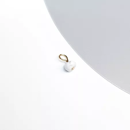 Pendants de piercing Zeta acier inoxydable et pierre naturelle