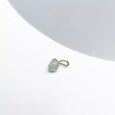 Pendants de piercing Zeta acier inoxydable et pierre naturelle