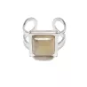 bague victoria acier inoxydable pierre naturelle fond blanc