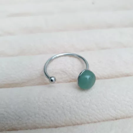 Bague aventurine