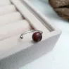 Bague agate rouge