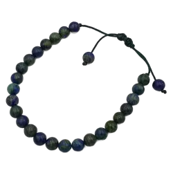 Bracelet cordon phoenix en pierres naturelles, réglable