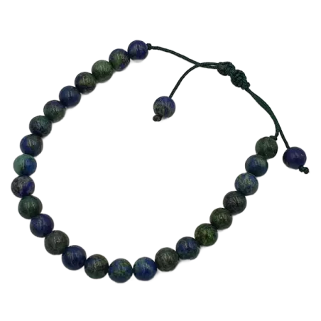 Bracelet cordon phoenix en pierres naturelles, réglable