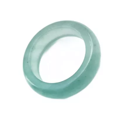Bague anneau Acera en pierre naturelle aventurine