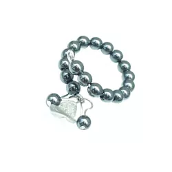 Bague Oceane – Hématite – vue 15