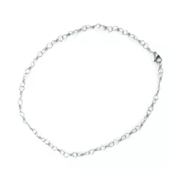 Collier Torilis en acier inoxydable argenté