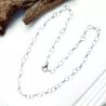 Collier Torilis en acier inoxydable argenté