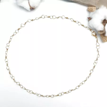 Collier Torilis en acier inoxydable doré