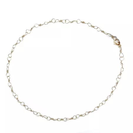 Collier Torilis en acier inoxydable doré