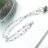 Collier Torilis en acier inoxydable argenté