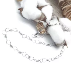Collier Torilis en acier inoxydable argenté