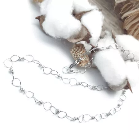 Collier Torilis en acier inoxydable argenté