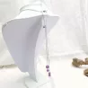 Collier de dos lilas