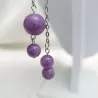 Collier de dos lilas