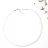 Collier Leion en pierre naturelle et acier inoxydable