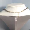 Collier Leion en pierre naturelle et acier inoxydable