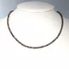 Collier Leion en pierre naturelle et acier inoxydable