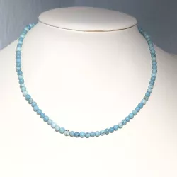 Collier Leion en pierre naturelle et acier inoxydable