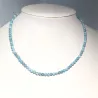 Collier Leion en pierre naturelle et acier inoxydable