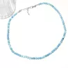 Collier Leion en pierre naturelle et acier inoxydable