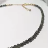 Collier Leion en pierre naturelle et acier inoxydable